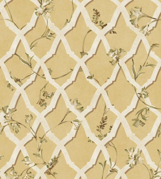 Triana Wallpaper by Coordonne Ocre