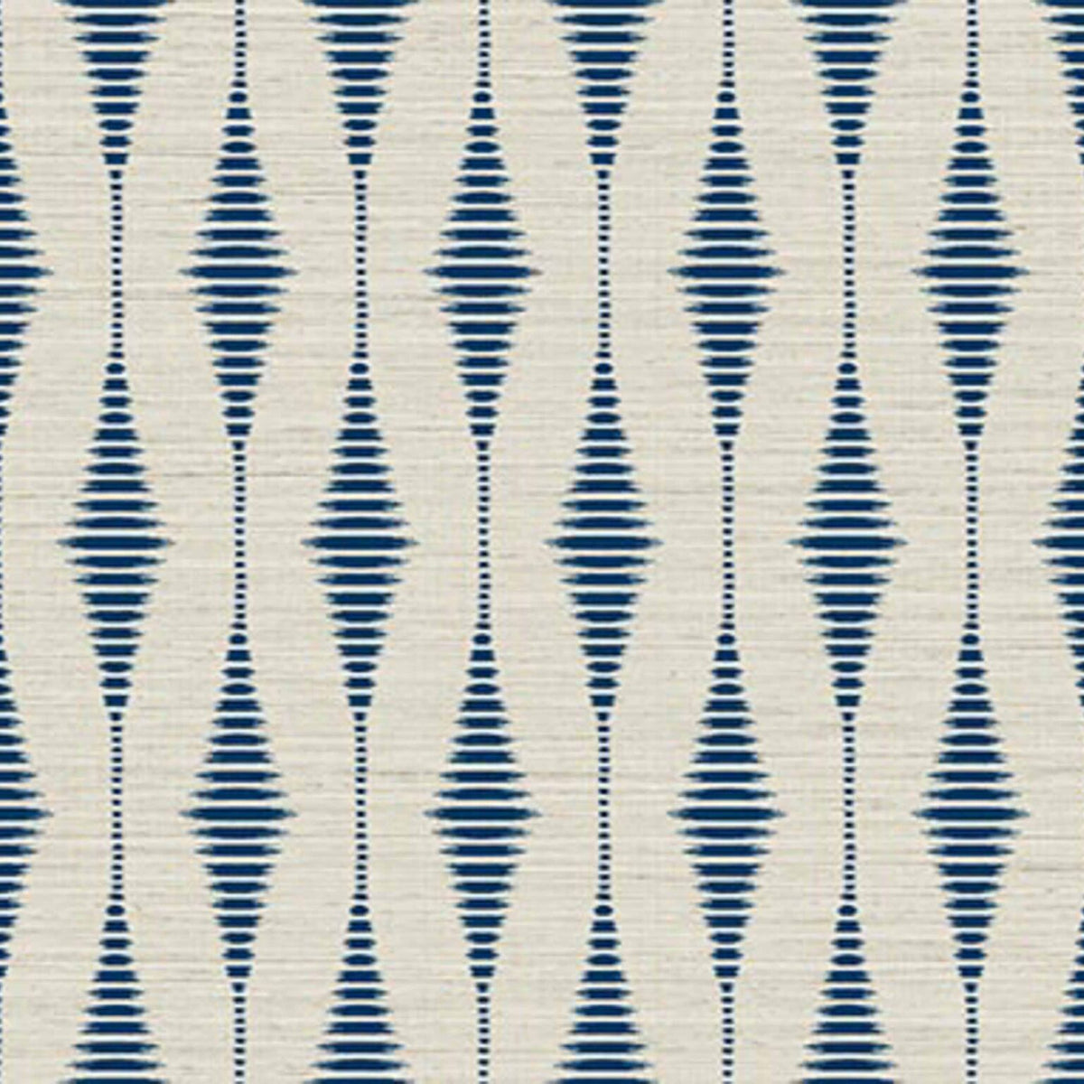 Tribalis contract wallcovering by Coordonné in Blue/Navy 64950102, flat pattern view