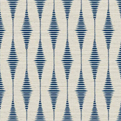 Tribalis contract wallcovering by Coordonné in Blue/Navy 64950102, flat pattern view