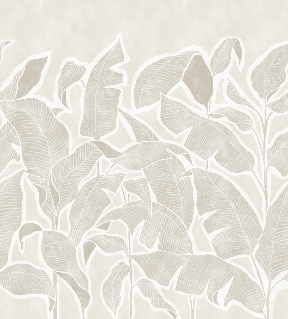 Tropical Breeze Beige mural by Rebel Walls