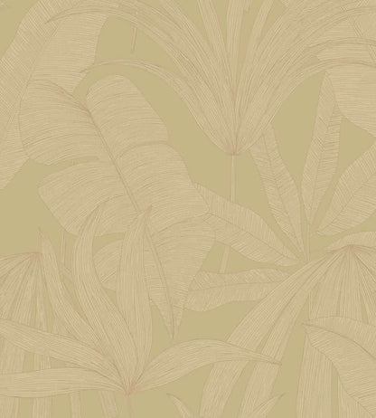 Tropical Leaf Wallpaper by Eijffinger Light Green