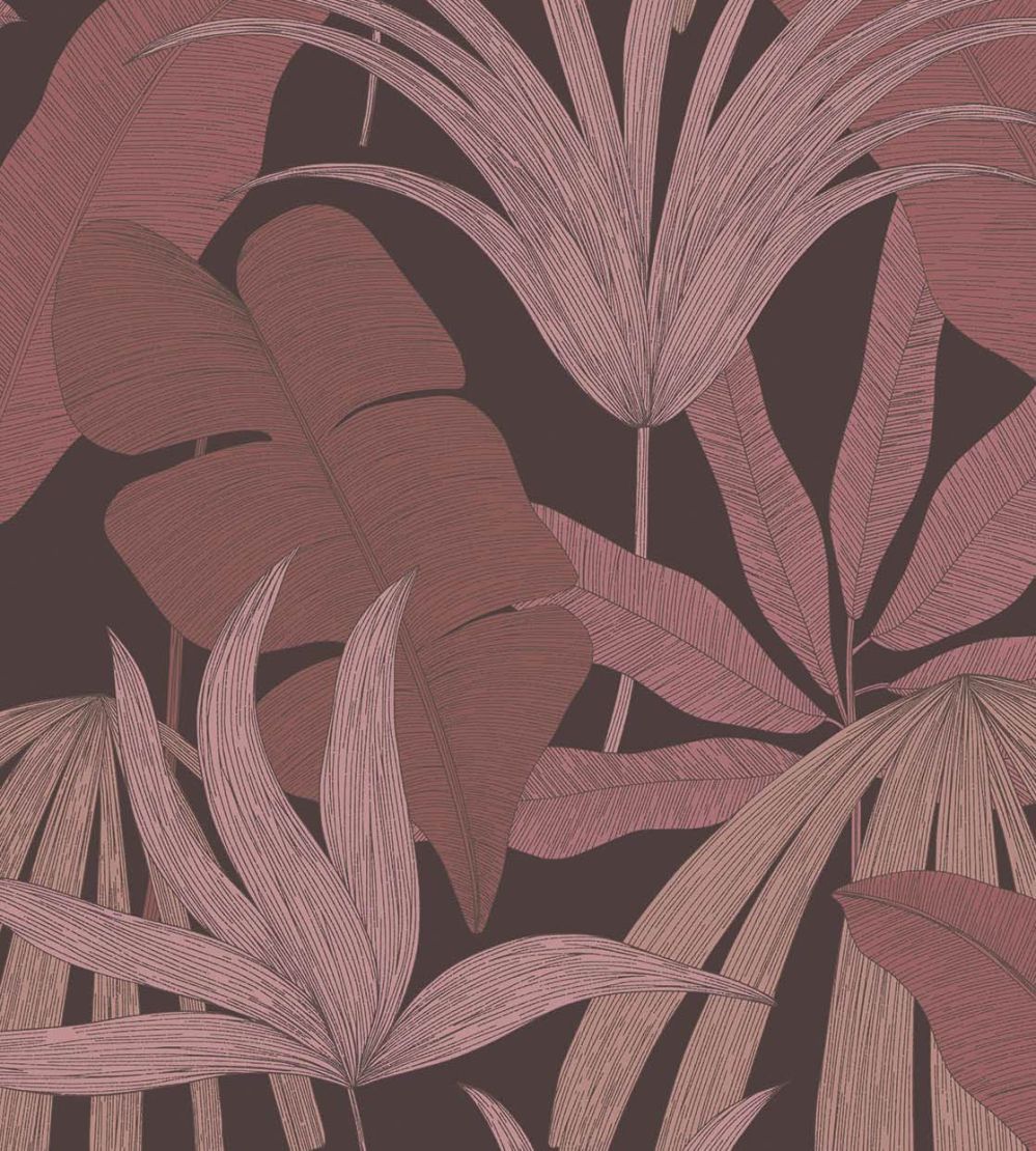 Tropical Palm Wallpaper by Eijffinger Purple / Pink