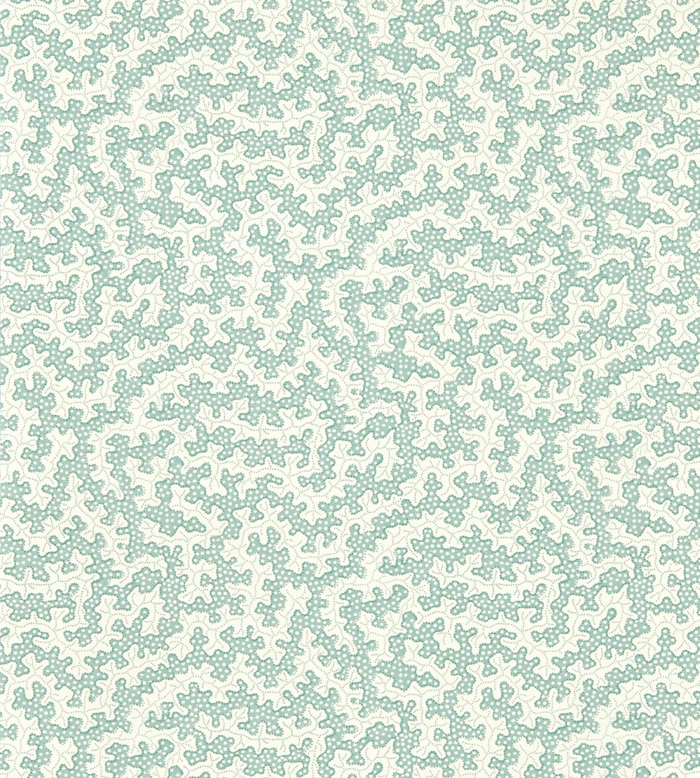 Truffle Wallpaper by Sanderson Blue Clay