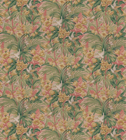 Trumpet Flowers Fabric by GP & J Baker Blush