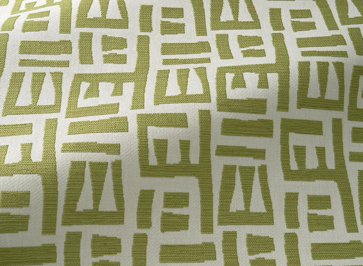 Tsomba Outdoor Fabric by Le Manach in Olive (L4008001)