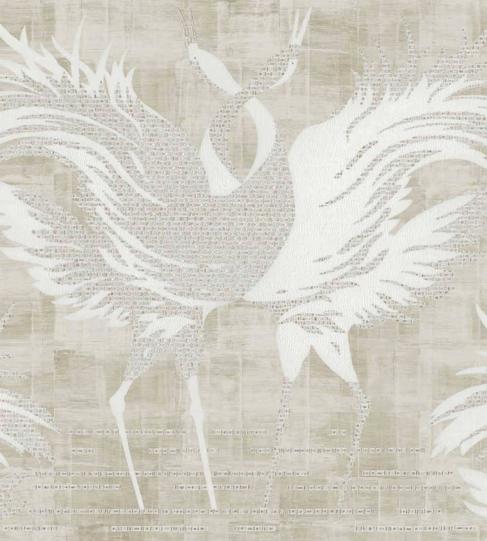 Tsuruimidai Wallpaper by Jannelli&Volpi Light Grey