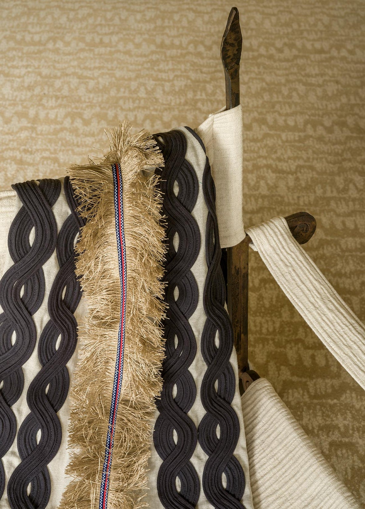 Tuamotu Fabric by Pierre Frey shown in a room setting (view 1)