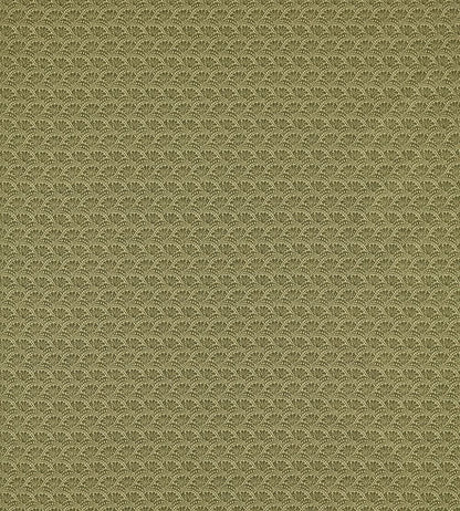 Tudor Damask Fabric by Zoffany Olivine
