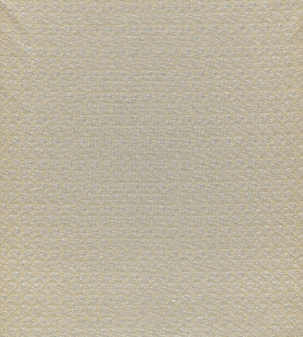 Tudor Damask Fabric by Zoffany Paris Grey