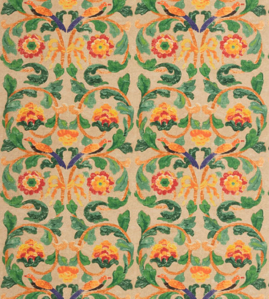 Tudor Rose Fabric by GP & J Baker Clementine