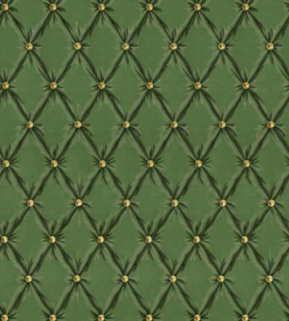 Tufted Panel Wallpaper by MINDTHEGAP Forest Green
