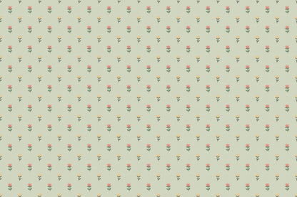 Tulip Green mural by Hovia