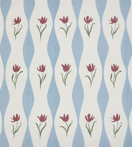 Tulip Wave Wallpaper by Sophie Harpley Sky