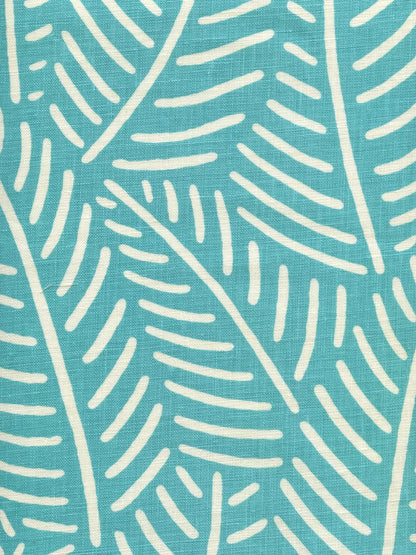 Sauvage Reverse Turquoise fabric by Cloth & Paper
