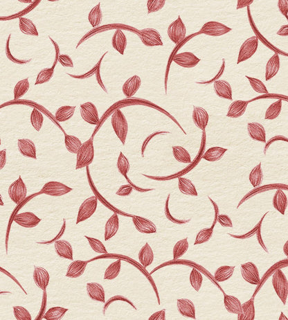 Twig Wallpaper by Coordonne Red