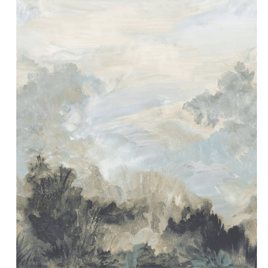 Twilight Mural by Thibaut in Neutral (TM41054)