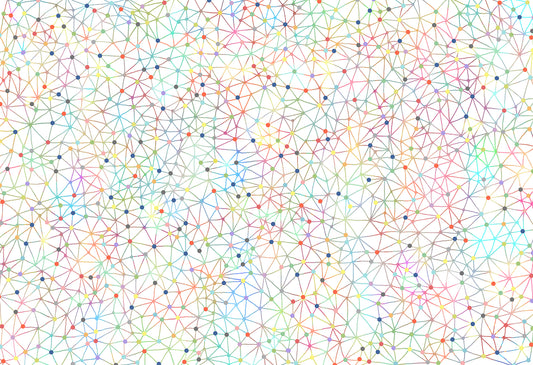 Twinkle Twinkle Multi mural by Rebel Walls