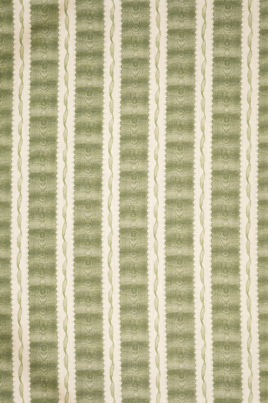 Twist & Shout Fabric by Jean Monro in New Mown Green