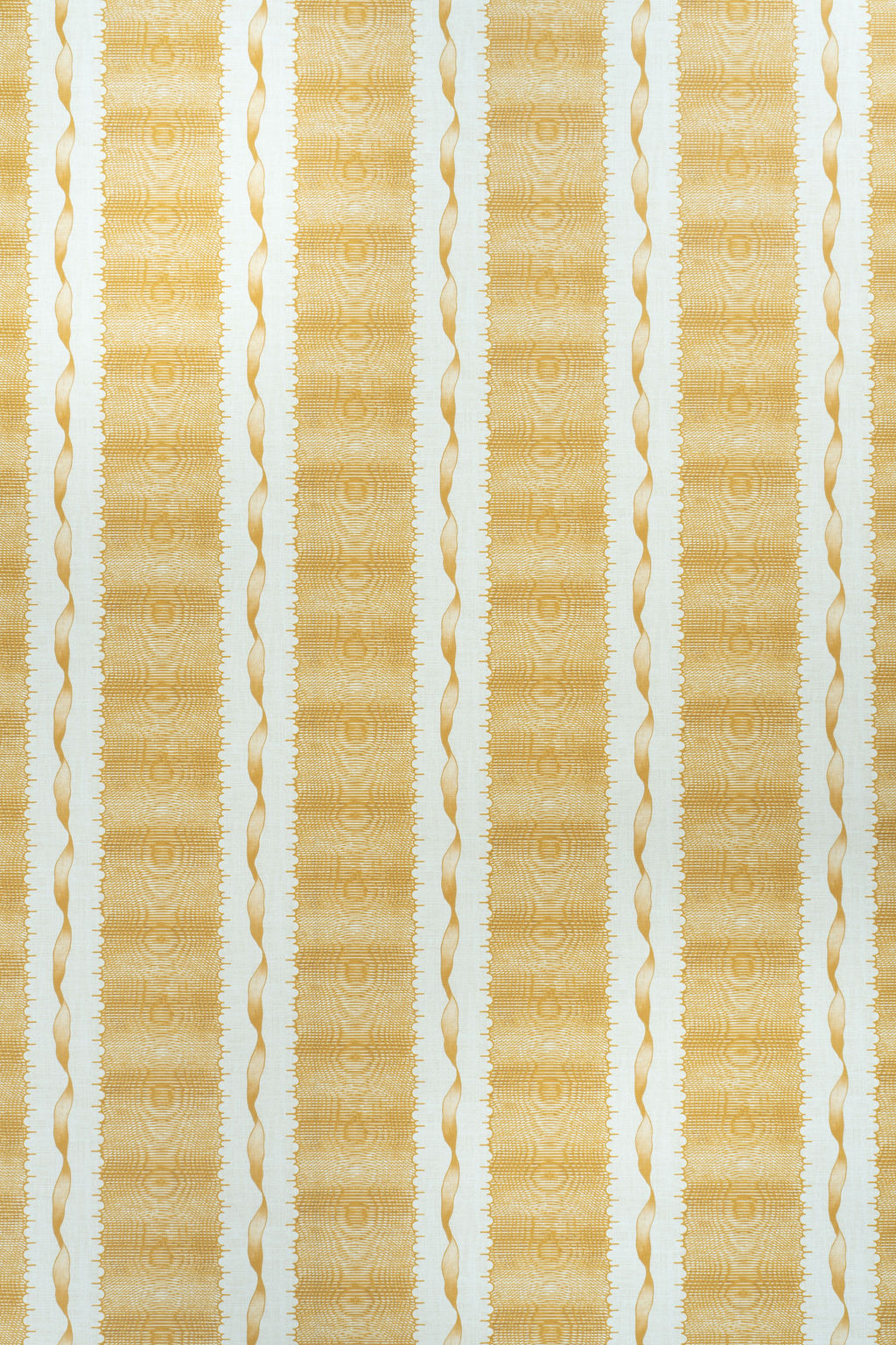 Twist & Shout Wallpaper by Jean Monro in Haystack Yellow
