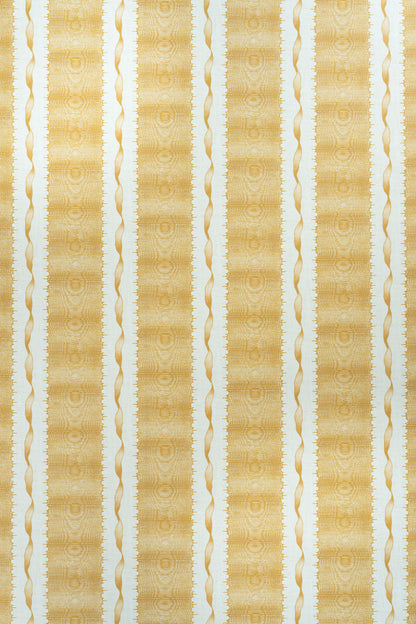 Twist & Shout Wallpaper by Jean Monro in Haystack Yellow