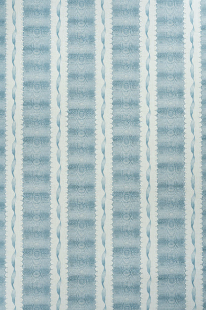Twist & Shout Wallpaper by Jean Monro in Heavenly Blue
