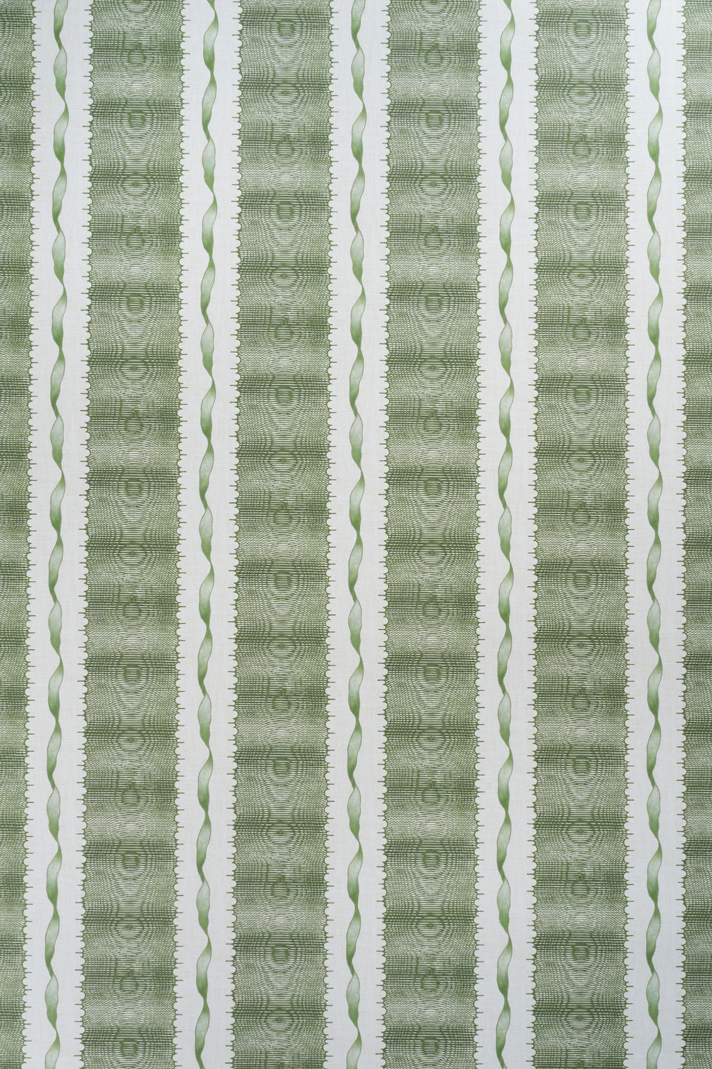 Twist & Shout Wallpaper by Jean Monro in New Mown Green