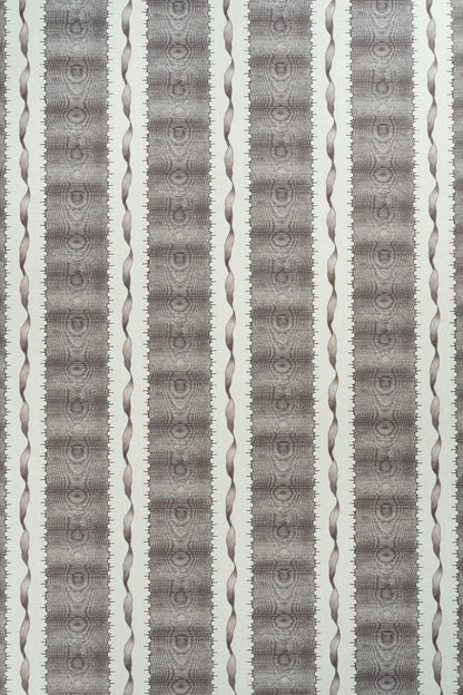 Twist & Shout Wallpaper by Jean Monro in Thatched Roof Taupe
