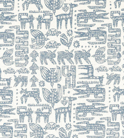 Twycross Fabric by Scion Mist