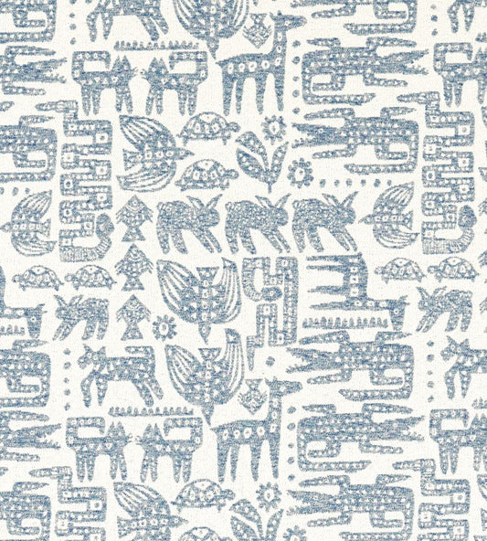 Twycross Fabric by Scion Mist