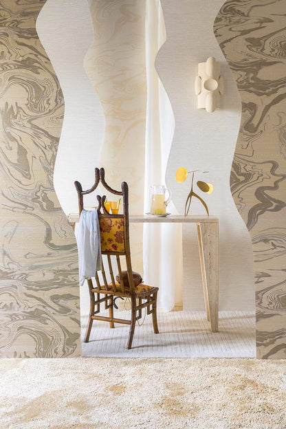 Tyler Wallpaper by Pierre Frey shown in a room setting (view 1)