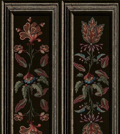 Tyrolean Panel Wallpaper by MINDTHEGAP Black