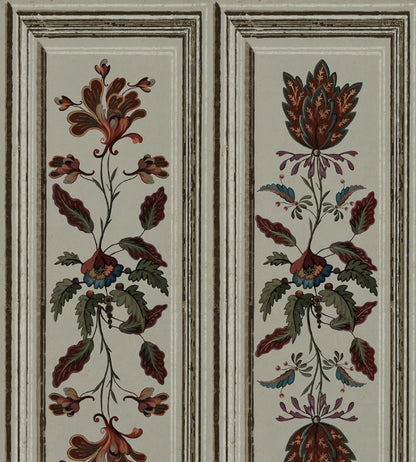 Tyrolean Panel Wallpaper by MINDTHEGAP Taupe