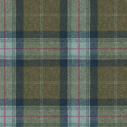 Skye Wool Fabric by Abraham Moon Olivine