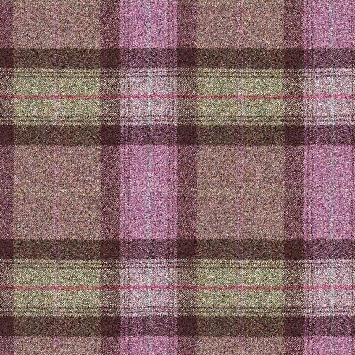 Skye Wool Fabric by Abraham Moon Amethyst