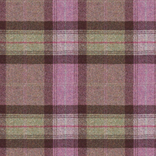 Skye Wool Fabric by Abraham Moon Amethyst