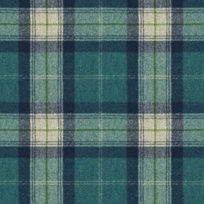 Skye Wool Fabric by Abraham Moon Jade