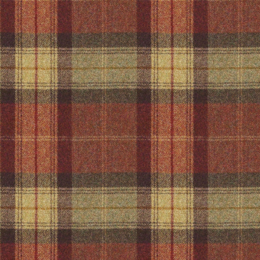 Skye Wool Fabric by Abraham Moon Almandine