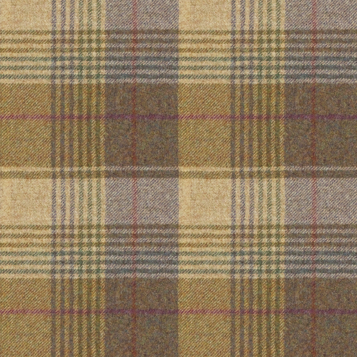 Huntingtower Wool Fabric by Abraham Moon Grape
