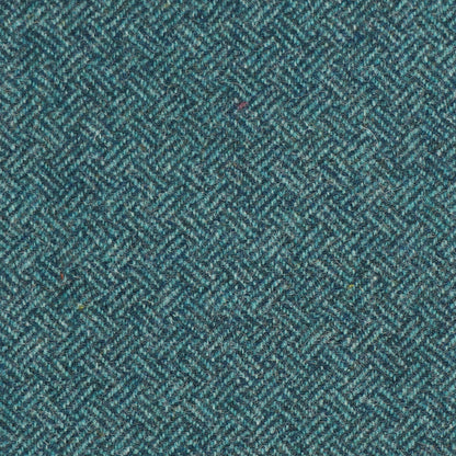 Parquet Wool Fabric by Abraham Moon Teal