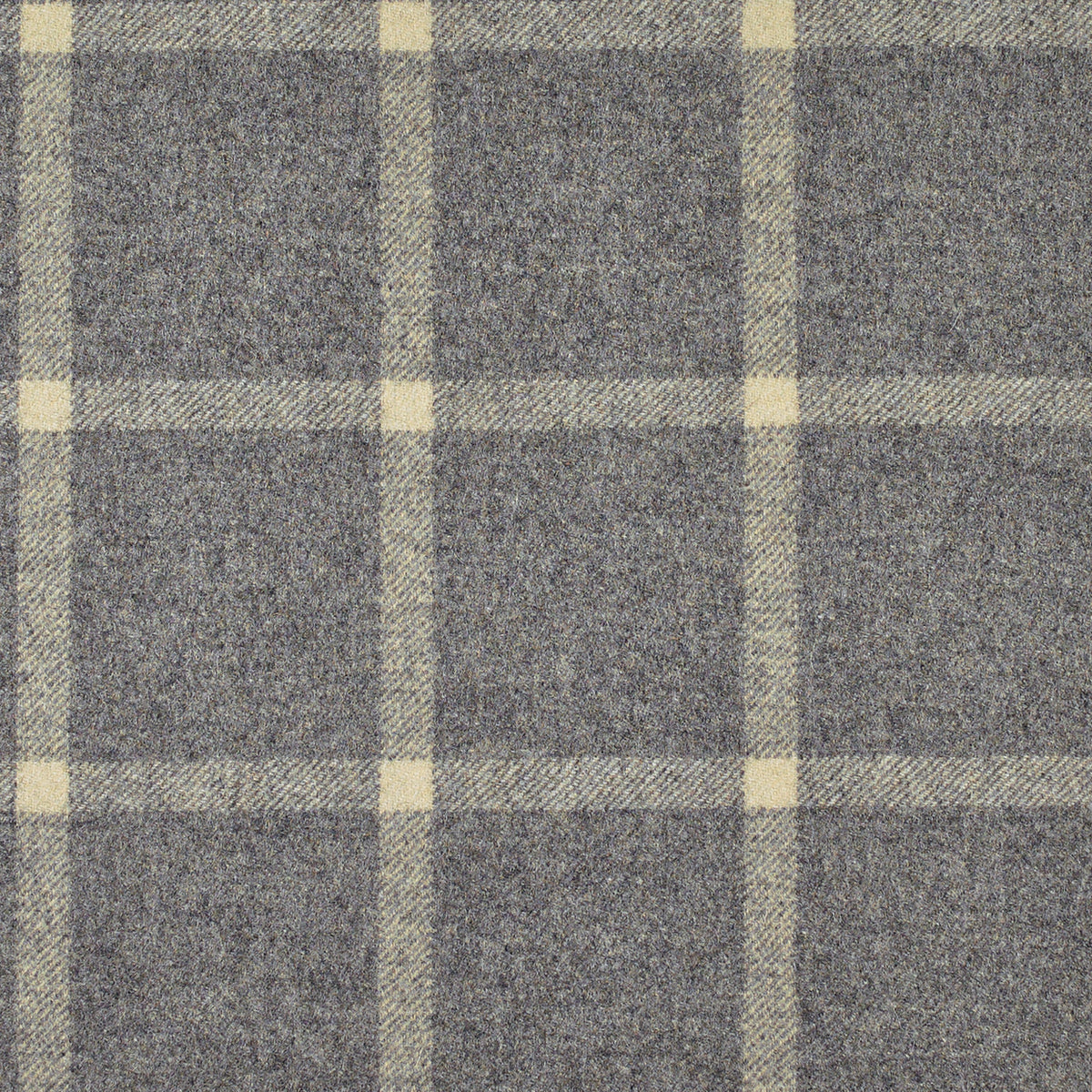 Hawes Wool Fabric by Abraham Moon Gull Grey