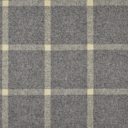 Hawes Wool Fabric by Abraham Moon Gull Grey