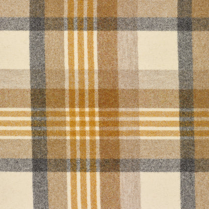 Cheltenham Wool Fabric by Abraham Moon Mustard