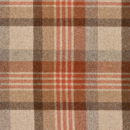 Cheltenham Wool Fabric by Abraham Moon Red Earth
