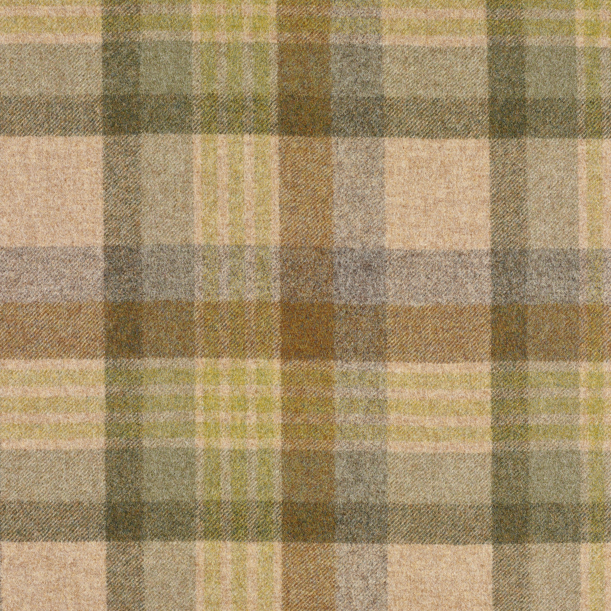 Cheltenham Wool Fabric by Abraham Moon Lichen