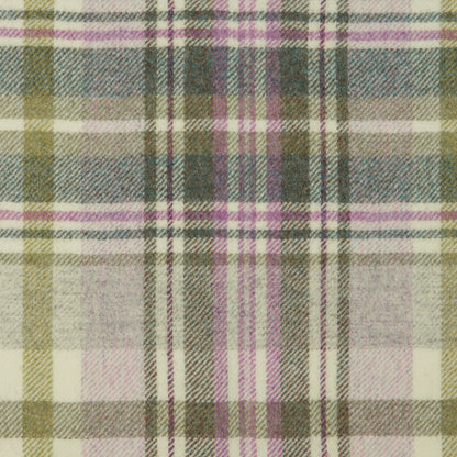 Glen Coe Wool Fabric by Abraham Moon Wisteria