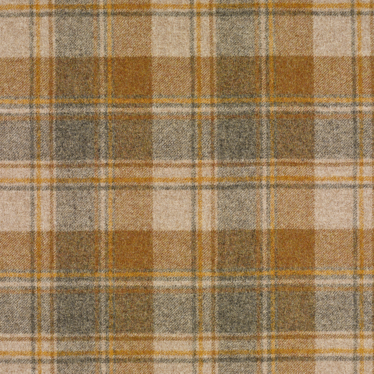 Snowshill Wool Fabric by Abraham Moon Mustard