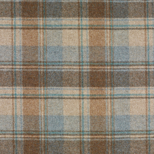 Snowshill Wool Fabric by Abraham Moon Eau De Nil