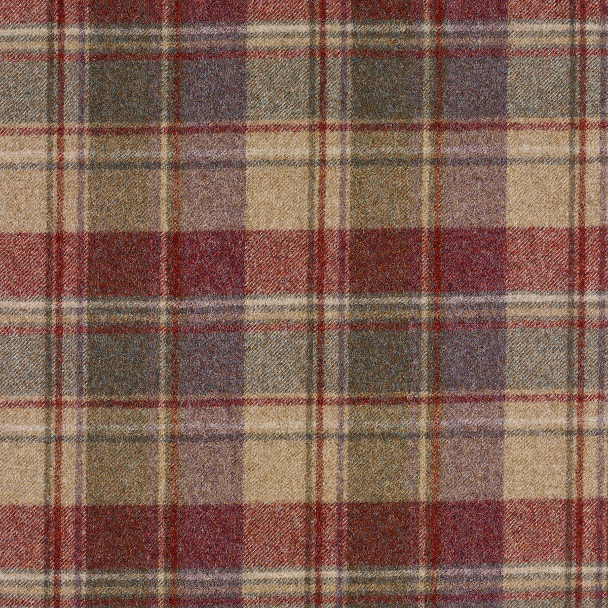 Snowshill Wool Fabric by Abraham Moon Heather