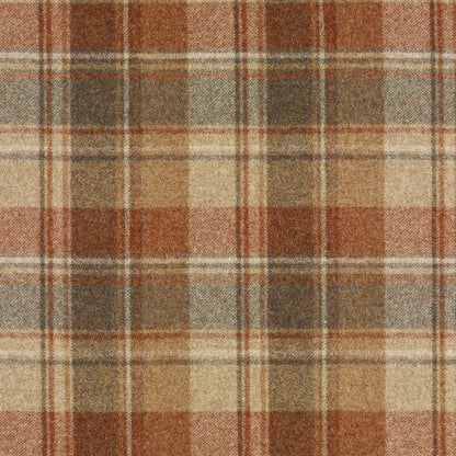 Snowshill Wool Fabric by Abraham Moon Red Earth