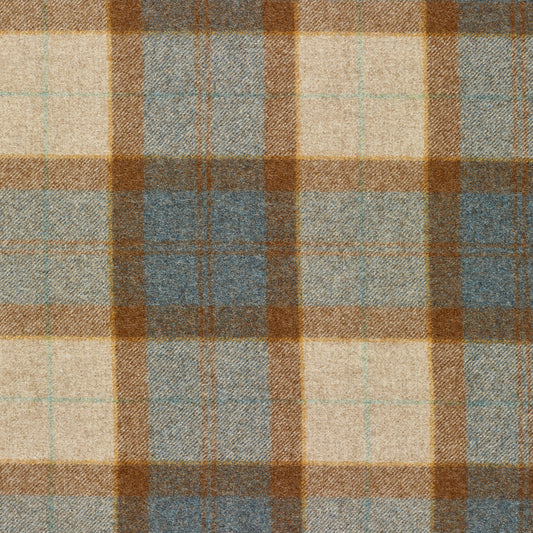 Burford Wool Fabric by Abraham Moon Eau De Nil
